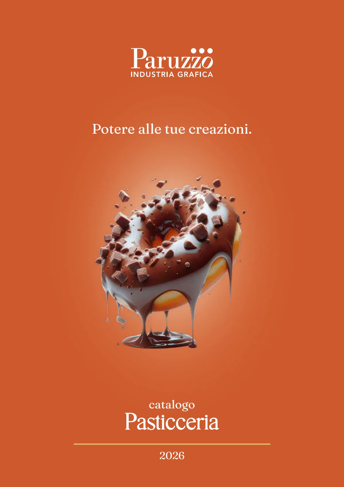 Copertina del catalogo Packaging per pasticceria